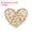 Original Wood, variant on Uxcell 12Pcs Heart Shaped Rattan Ball Vase Filler Natural Rattan for Wedding Home Decoration Original Wood 2.36 in