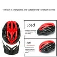 thumbnail image 3 of Casco de bicicleta Naiovety 22 orificios ajustable Blanco azul METRO, 3 of 6