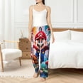 thumbnail image 6 of Lsque Mario Print Women's Pajama Pants, Lounge Pant - Comfortable Home Wear,Elastic Waistband, Stylish Design-XX-Large, 6 of 9