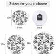 thumbnail image 6 of Wall Clock Black Fruit Clocks PVC Silent Non-Ticking Battery Operated Decorative Berry Leaves Nature Round Clock for Home Living Room Kitchen Bedroom Office School Wall Decor 10 Inch, 6 of 9