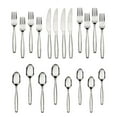thumbnail image 4 of Mainstays Fairport Ensemble de couverts 20 pièces en acier inoxydable Argenté Service de table pour 4 personnes, 4 of 6