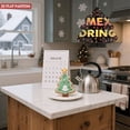 thumbnail image 6 of Stylish Metal Hanging Christmas Tree Wind Spinner - Festive Ornaments & Snowflakes Design for Garden & Yard Decor, 6 of 7