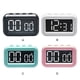 thumbnail image 3 of Reloj despertador Methold con pantalla LCD grande y clara Electrodomésticos blanco, 3 of 6