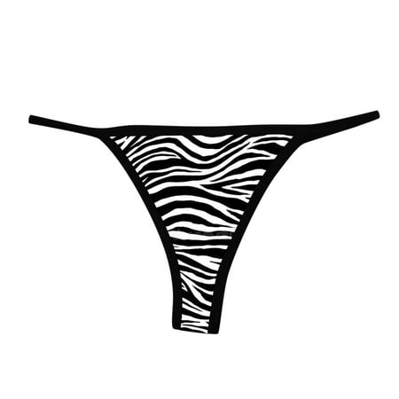 

Women s Funny Printing Plus Size Solid Color High Waist Underwear 5 Pack