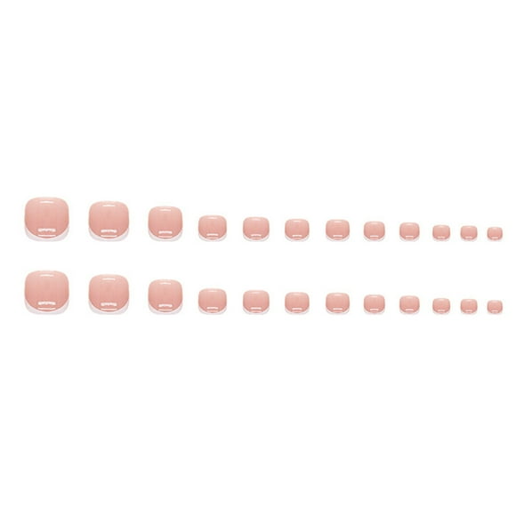 DHARMONAL Light Powder White Short False Nails Clear Oval Nail Charms for Acrylic Nails on Short Coffin Nails with Designs Acrylic Nails Tips Size 4 Acrylic Nail Tips Natural Coffin