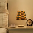 thumbnail image 6 of Ryvnso LED Bedside Table Lamp Basketball Checkered Bedroom Desk Lamps Nightstand Lampshade M, 6 of 7