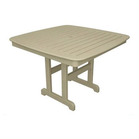 Trex Outdoor Furniture Recycled Plastic Yacht Club Patio Dining Table