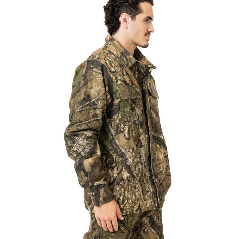 Realtree Men's Camo Farmhand Insulated Canvas Duck Work Hunting