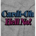 thumbnail image 2 of Oh Hell No Rapper Singer Hip-Hop Womens Slim Fit Graphic Tee Brisco Brands S, 2 of 5