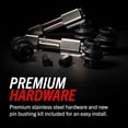 thumbnail image 7 of Power Stop Front Z23 Evolution Carbon-Fiber Ceramic Brake Pads Z23-1409, 7 of 7