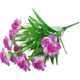 thumbnail image 3 of BAETEUY 1 Bouquet Artificial Carnation Exquisite Non-fading 10 Heads Mother Day Gift Simulation Flower for Home, 3 of 8