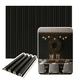 thumbnail image 1 of Lambrín Decorativo Premium Panel 3d De Pared 12pz Inmatmex Color Negro, 1 of 10