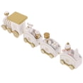 thumbnail image 4 of MasteelfCA 1 Set Christmas Wood Train Adornment Creative Desktop Decoration Xmas Kids Gift, 4 of 8