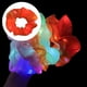 thumbnail image 4 of Light up Hair Scrunchies Elástico Seda Satin Luminous Hair Rings Ponytail Holder Accesorios para el cabello para mujeres Suministros para fie naranja Macarena Scrunchies para el cabello con luz, 4 of 8