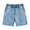 C373 Light Blue, variant on Gbsyewxs Mens Shorts Solid Color Elastic Waist Drawstring Loose Summer Denim Shorts For Men Army Green