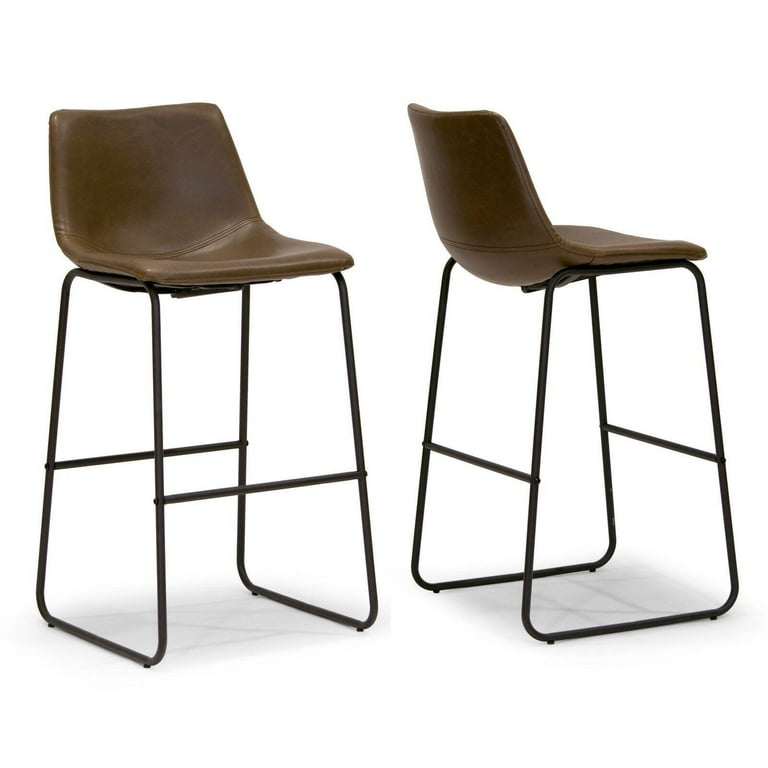 Faux leather counter online stool tj maxx