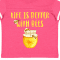 thumbnail image 4 of Inktastic Life's Better With Bees 2 Boys or Girls Toddler T-Shirt, 4 of 5