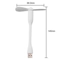 thumbnail image 4 of Mini Ventilador USB Refrigeración para para Ordenador Portátil Power Bank (blanco), 4 of 7