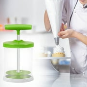 Whipped Cream Maker,Whip Cream Maker,Whipping Cream,Whipped Cream Dispenser,Manual Milk Frother,Heavy Cream Whipping,Manual Milk Frother Hand Pump(Green H6.89*W3.31)Clearance from QiwagFerng