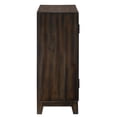 thumbnail image 3 of Grace Single Door Cabinet with Shelves, Brown, 3 of 17