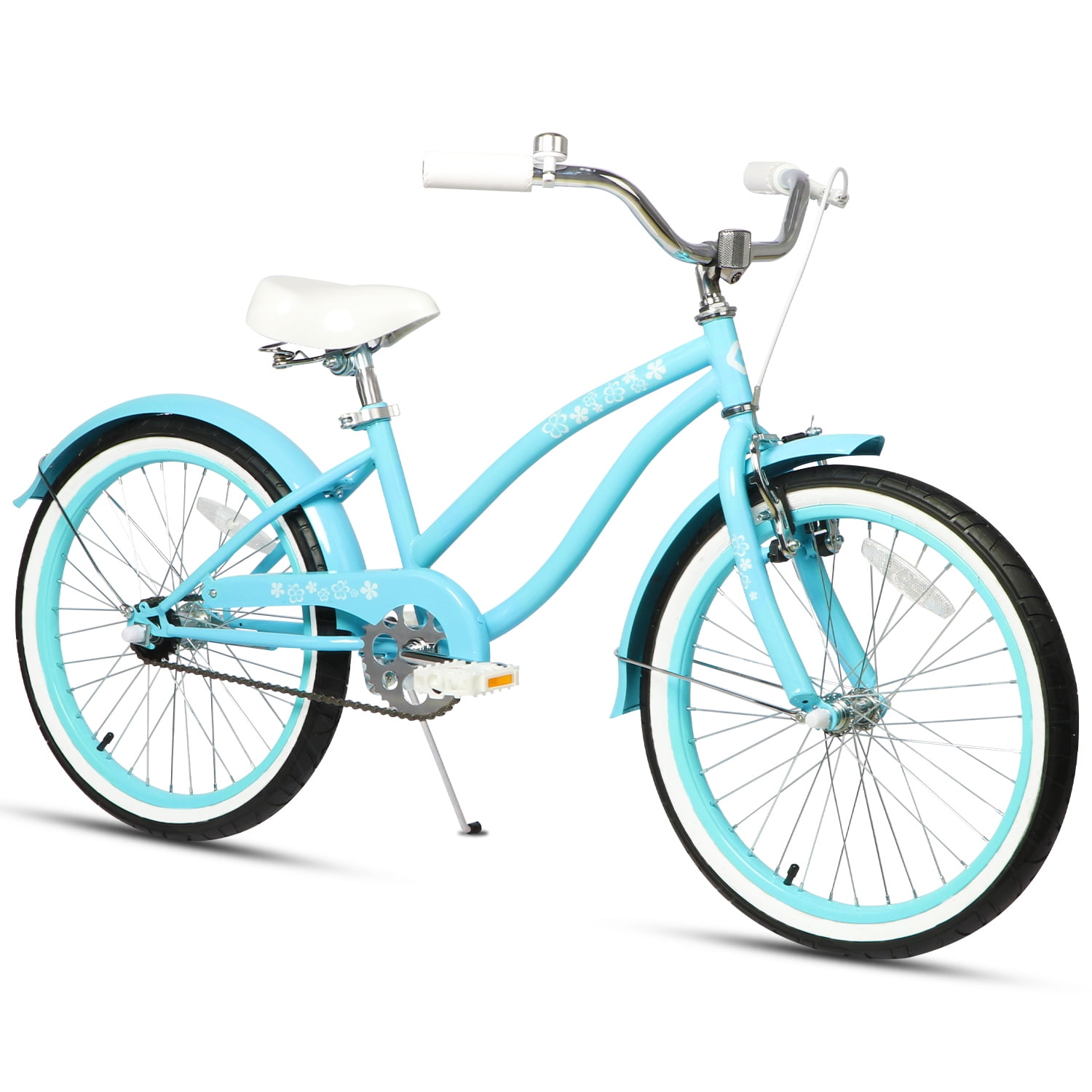 Glerc 20 Inch Kids Bike for 6 7 8 9 10 Years Old Little Girls Boys Kids