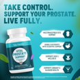 thumbnail image 5 of Vital Prostate Support Supplement for Men – Multiphase Herbal Formula with Saw Palmetto, Beta-Sitosterol & Zinc – Urinary Flow, Bladder Comfort & Prostate Health Supplements for Men, 5 of 6