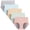 5color, variant on Hbhpov Women's Menstrual Panties Cotton Leakproof Underwear Protective Breathable Briefs 5 Pack