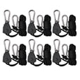 thumbnail image 1 of Yescom 3 Pairs Yoyo Hanger 150lbs Heavy Duty Rope Hanger Adjustable for HPS MH T5 Grow Light Reflector Hydroponics, 1 of 9