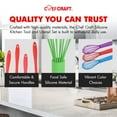 thumbnail image 6 of Chef Craft Premium Silicone Wire Cooking Whisk, 10.5 inch, Green, 6 of 9