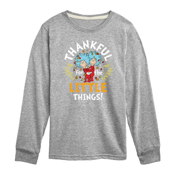 Dr. Seuss - Thanksgiving Is A Family Thing - Toddler And Youth Long Sleeve Graphic T-Shirt