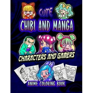 Anime Coloring Book: Fun Anime and Manga Coloring Book for Kids and Adults  with Awesome Anime Characters, Cute Kawaii Characters, Japanese Art & More!  (Paperback) 
