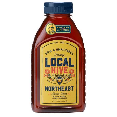 Local Hive Northeast Raw & Unfiltered Honey, 16 (Best Raw Honey Review)