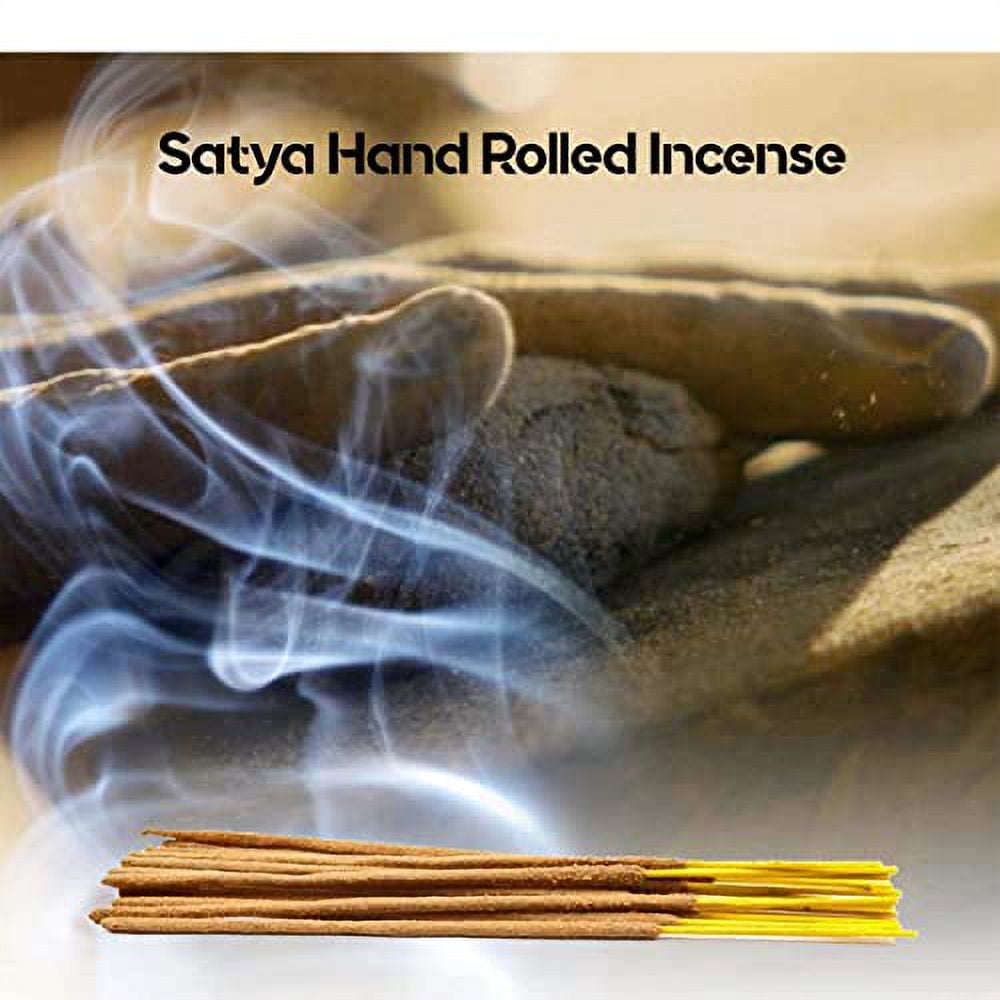 Satya Sai Baba Nag Champa Agarbatti Pack of 2 Incense Sticks Boxes 250gms Each Hand Rolled Agarbatti Fine Quality Incense Sticks for Purification, Relaxation, Positivity, Yoga, Meditation