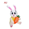 thumbnail image 1 of Figura De Luz Led De Conejo Inflable De 1,5 M, Conejo De Pascua, Conejo De Pascua Con Zanahoria, Decoración Navideña Inflada Monstrate HA025316-02, 1 of 6