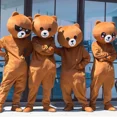 thumbnail image 4 of Disfraz de mascota de oso pardo Personajes de dibujos animados Actividades de carnaval de animales Cosplay Identity V Cosplay, 4 of 5