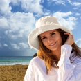 thumbnail image 6 of Ksopiavobs Bucket-Hat-Distressed Washed-Cotton Summer-Sun-Hat Solid Wide Brim Fisherman Cap, 6 of 7