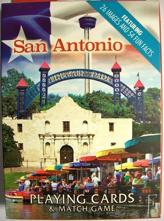 San Antonio Texas Souvenir Playing Cards