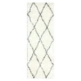 thumbnail image 2 of nuLOOM Nida Plush Shag Area Rug, 10' x 14', Ivory, 2 of 5