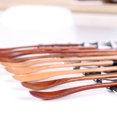 thumbnail image 6 of IBASETOY 5Pcs Honey Mixing Spoon Khaki Wood Long Handle For Easy Honey Extraction, 6 of 6