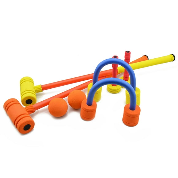 Kids Croquet Set Training Funny Sport Toy Set Outdoor Game Toy for Lawn Yard