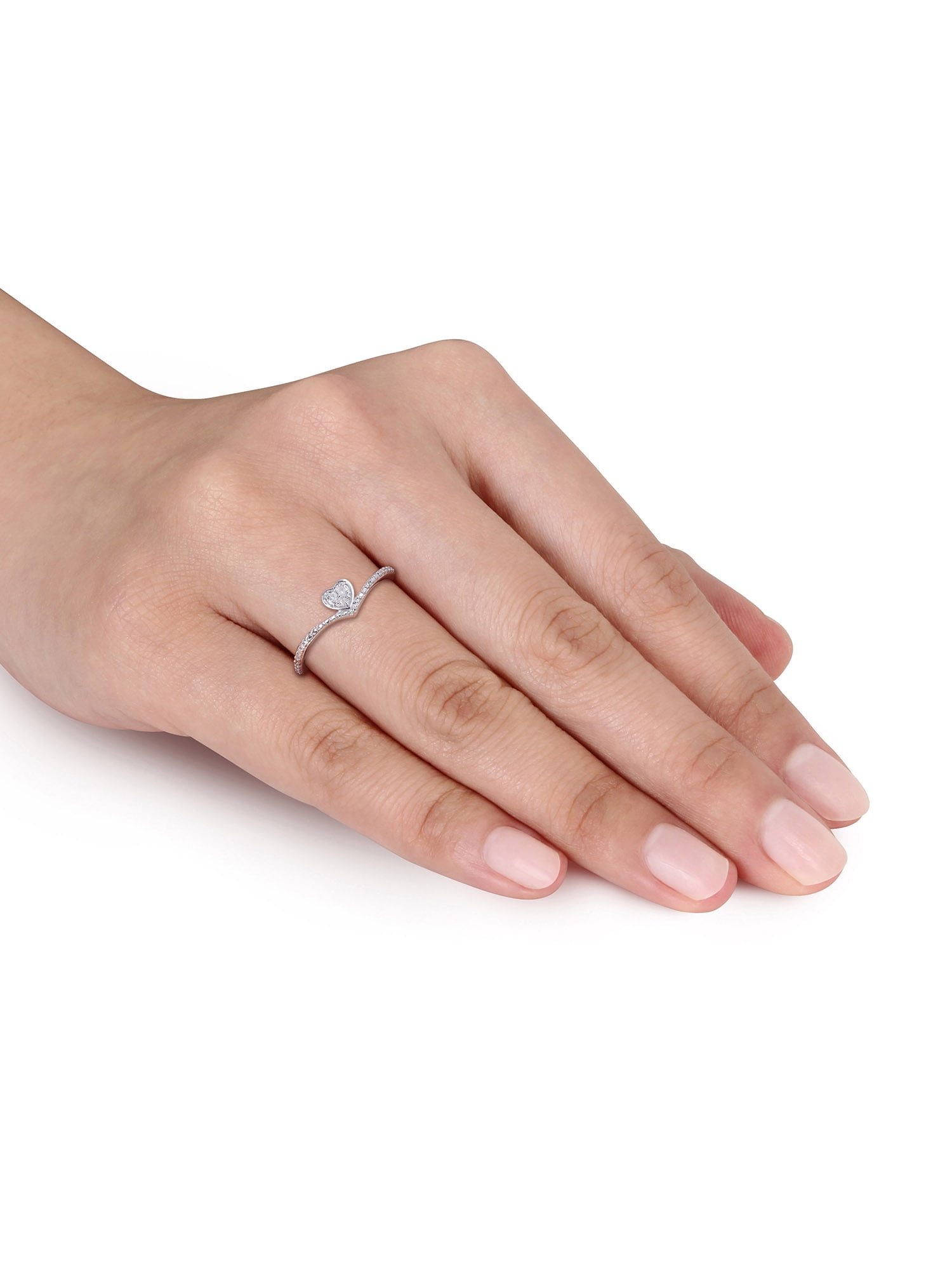Everly Women's Diamond Sterling Silver Ring