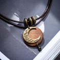 thumbnail image 3 of COOSTUFF Colliers Pendentifs en Bois Marron pour Femmes, 3 of 5