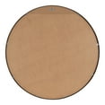 thumbnail image 4 of Kate and Laurel Zayda Metal Round Mirror, Black 34" Diameter, 4 of 8
