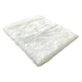 thumbnail image 5 of Soho Luxurious Faux Sheepskin Square Shape White Shag Area Rug, 5 of 5