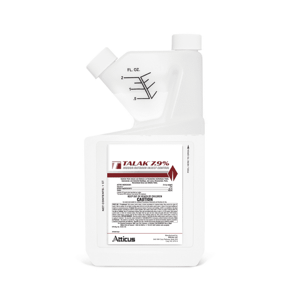 Talak 7.9% Indoor/Outdoor Insect Control - Bifenthrin Concentrate (32 Ounce) - Indoor & Outdoor Insect Control - by Atticus