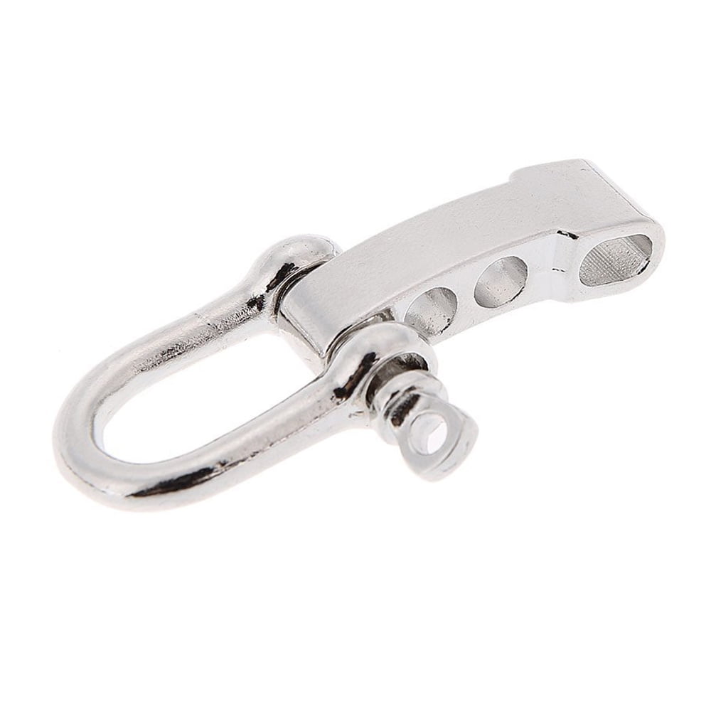 1/5/10Pcs O-Shaped Stainless Steel Shackle Buckle For Paracord Bracelet KW 