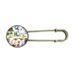thumbnail image 1 of Haití Landscap animales bandera nacional EsES Broche De Broche De Metal Antiguo Unbranded M, 1 of 3