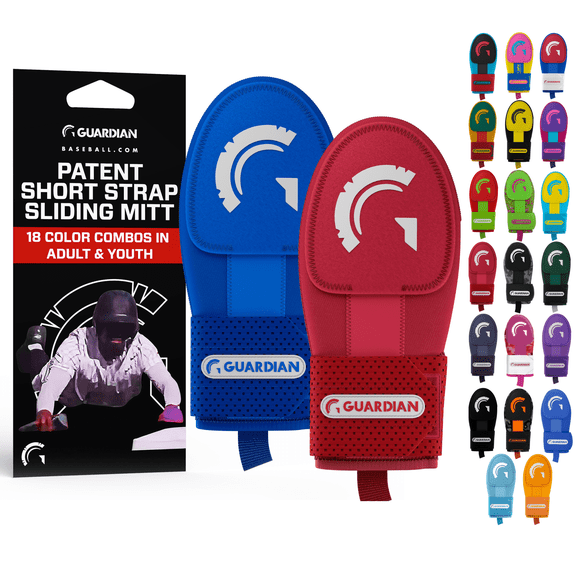 Guardian Baseball Sport Sliding Mitt - Youth -Protective Baseball Hand Guard- 2 Count