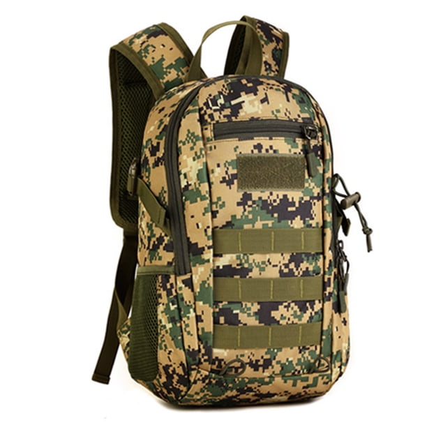 Eigraketly Mini impermeable de gran capacidad 12L, paquetes de mensajero, monedero impermeable sin decoloración, equipo de Camping, bolso de hombro Mochilas de mochilero Jungla digital Eigraketly OD023071-05