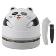 thumbnail image 2 of Desktop Vacuum Cleaner Mini Table Dust Vaccum Cleaner Portable Table Dust Sweeper with Vacuum Nozzle Cleaning Brush for Cleaning Dust Crumbs Computer Car, 2 of 8